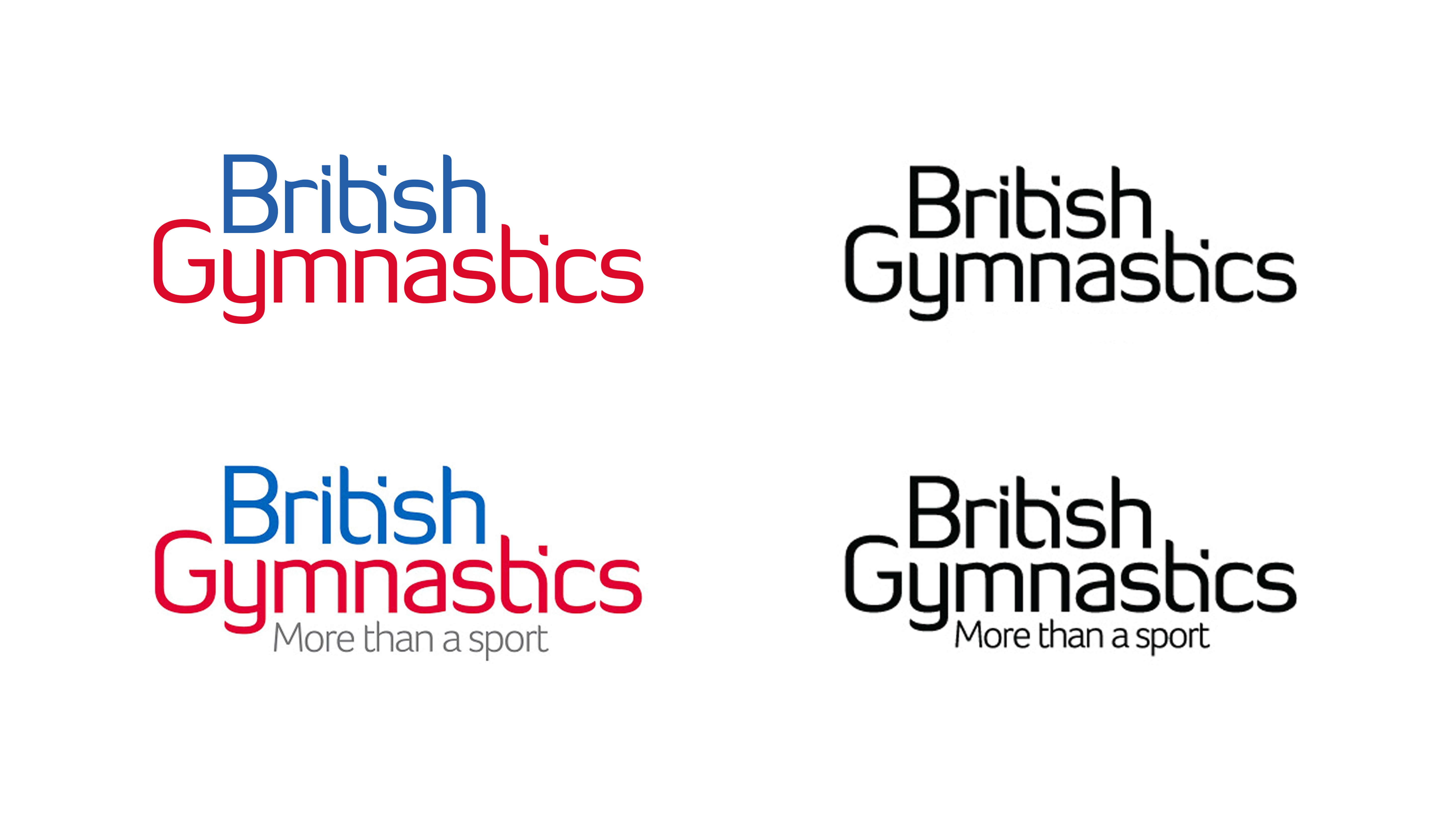 British Gymnastics logos