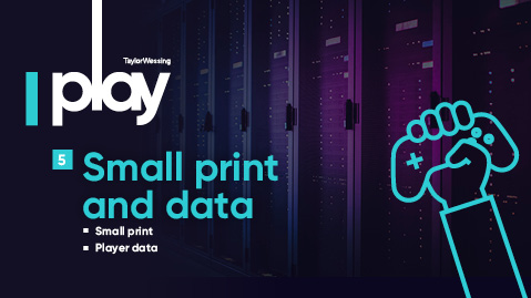 Play small print and data