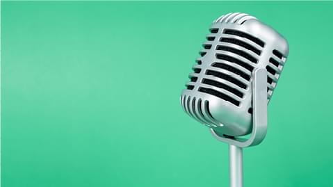 Microphone green