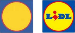 Lidl wordless mark and word element