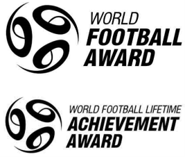 World football award and lifetime achievement award logos