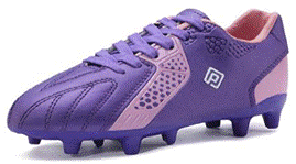 Dream Pairs purple football boots