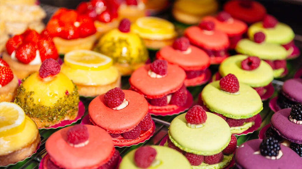 _pastries display