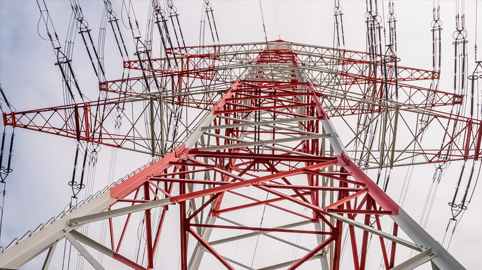 pylons near darmstadt