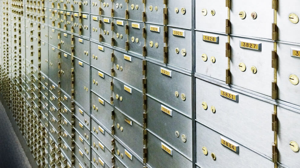 deposit box