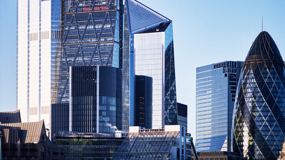 Skyscrapers in Financial District