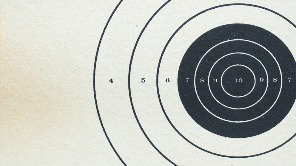 Close-Up Of Target