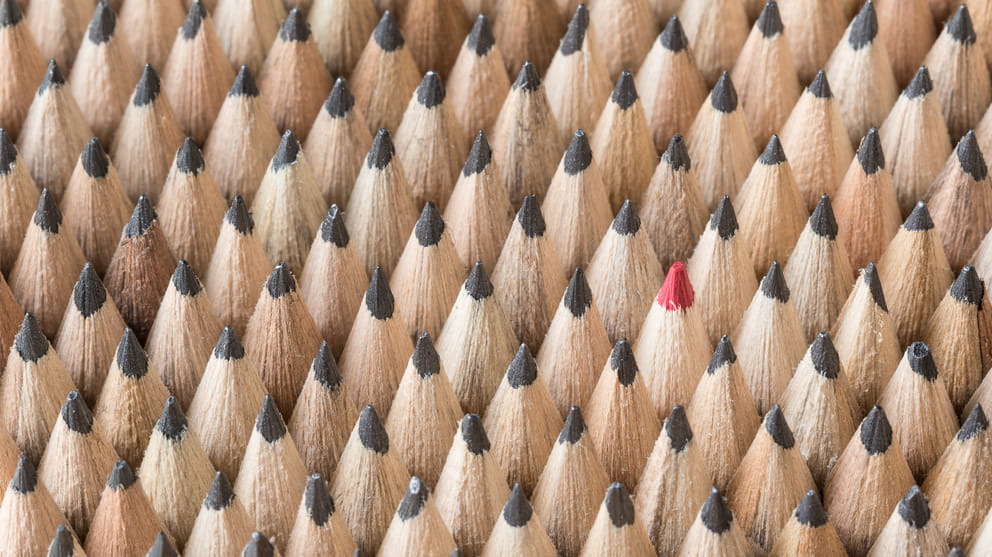 Full frame shot of pencils