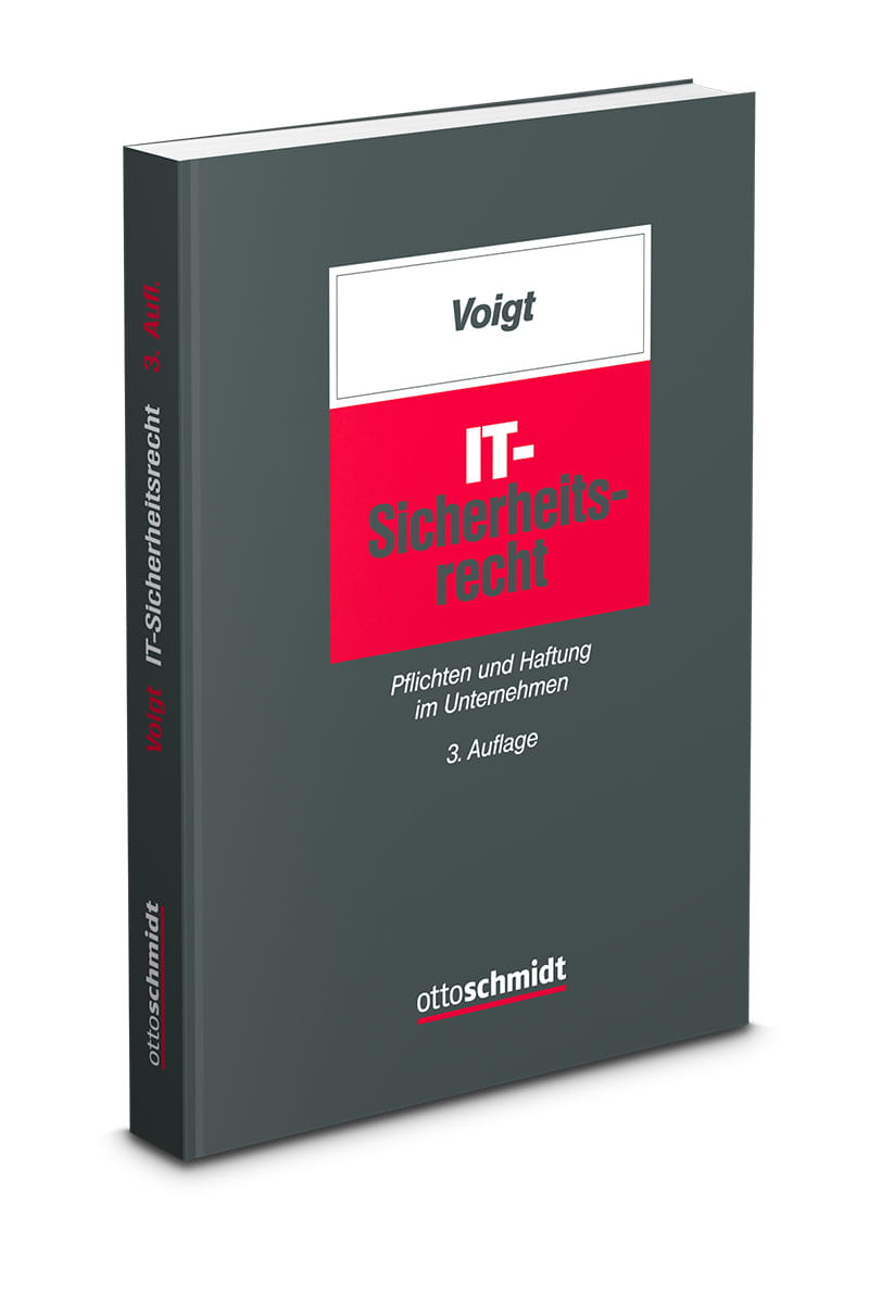 Paul Voigt Buch IT-Sicherheitsrecht