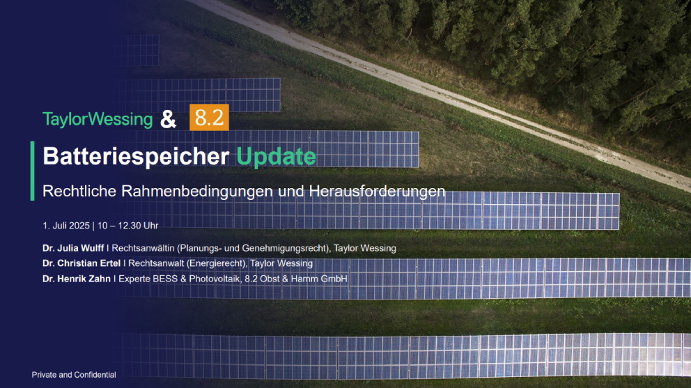 Batteriespeicher Webinar 2025